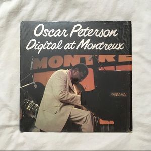 Red Vinyl Record: Oscar Peterson Jazzy Musics